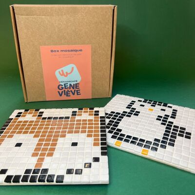 Caja de mosaicos para niños - juego de 5