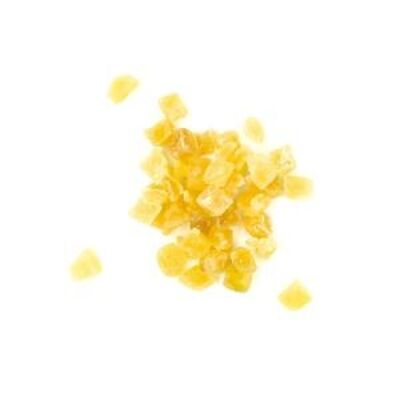 DEHYDRATED PINEAPPLE CUBED 1KG