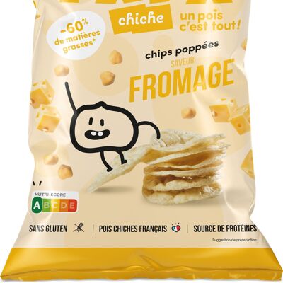 Chips aus BIO-Kichererbsen – Käse