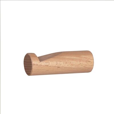 Wook Natural Cylindrical Coat Hook Small Diam 30 X 90 mm