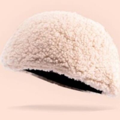 Bicycle helmet cover - Moumoute beige