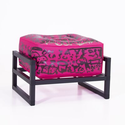 Yomi NEP leuchtend rosa Limited Edition Pouf „Cocktail Ruka III“