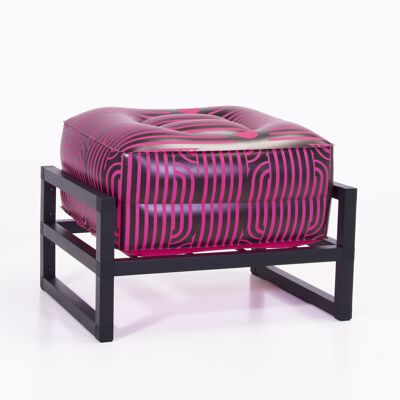 YOMI leuchtender Pouf Limited Edition „OPEN BAR PINK“