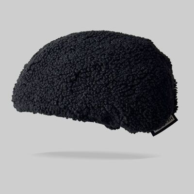 Bicycle helmet cover - Moumoute Black