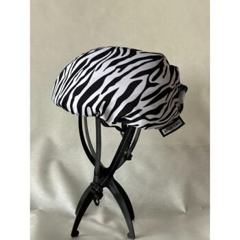 Couvre-casque de vélo - Jersey Zebre 1