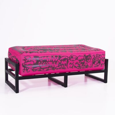 Yomi NEP Limited Edition Bench “Cocktail Ruka III” luminous pink