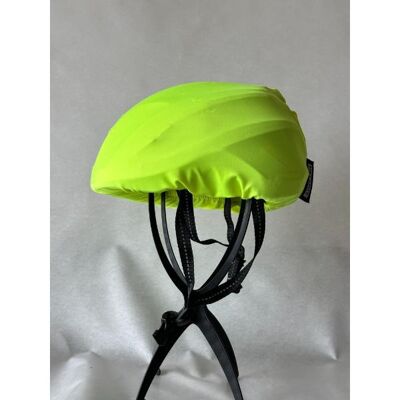 Couvre-casque de vélo - Jaune fluo