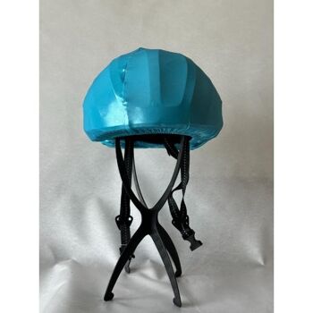 Couvre-casque de vélo - Bleu électrique 1