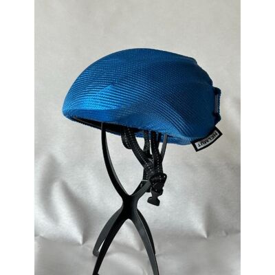 Couvre-casque de vélo - Bleu métal