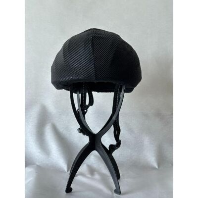 Couvre-casque de vélo - Noir Métal