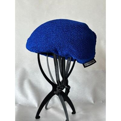 Couvre-casque - Bleu texturé