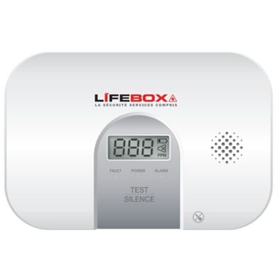 NF Carbon Monoxide Detector with digital screen - LIFEBOX