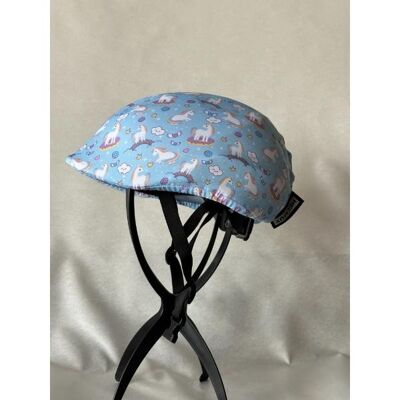Couvre-casque de vélo - Licorne bleue