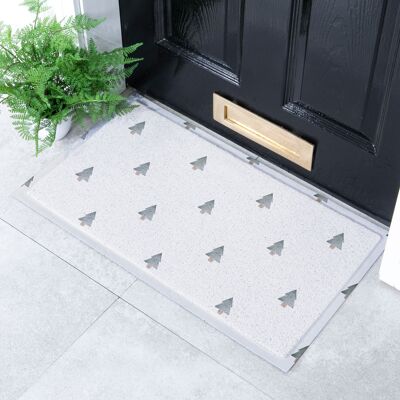 Christmas Tree Pattern Doormat