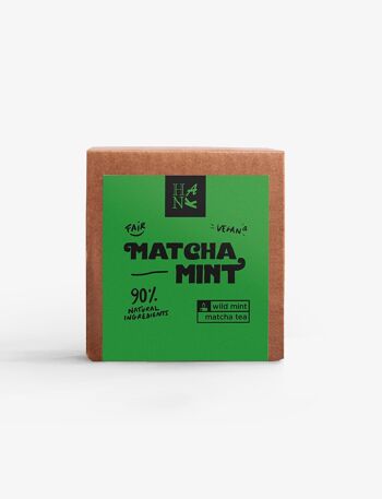 Bougie végétale parfumée "Matcha Mint" - Menthe Sauvage & Matcha , 185g. 2