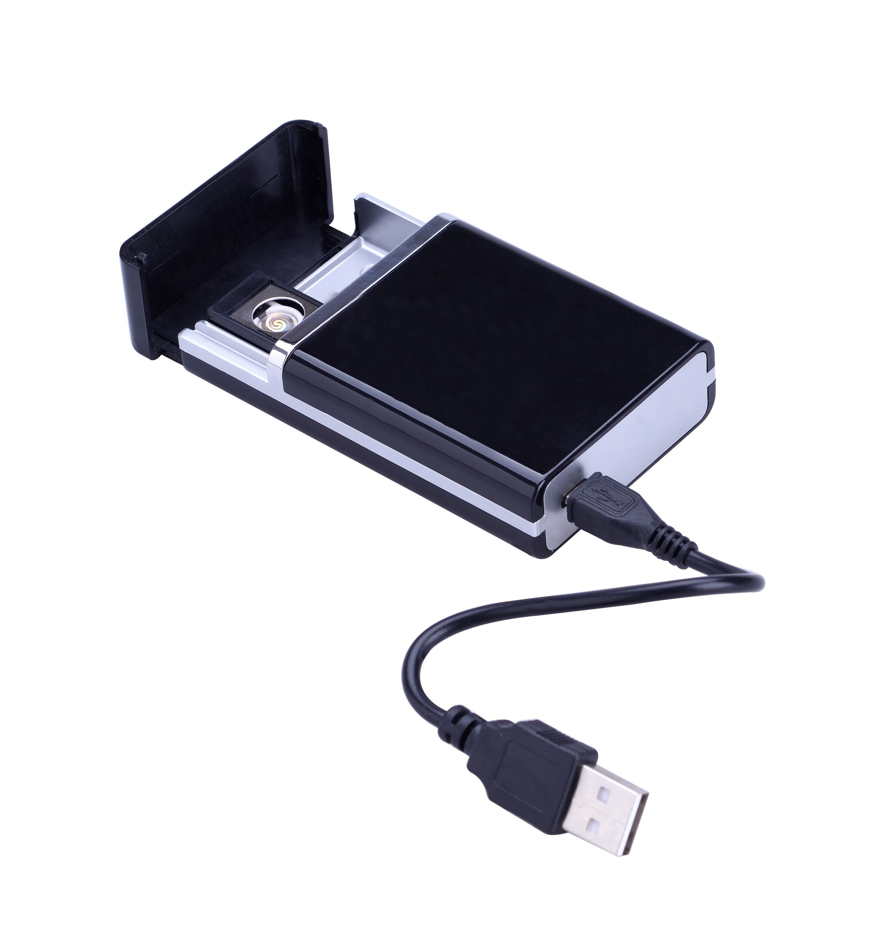 Cigarette/cigarillo case with cigarette lighter - Champ