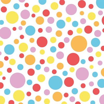 Dots multicolor Napkin 33x33