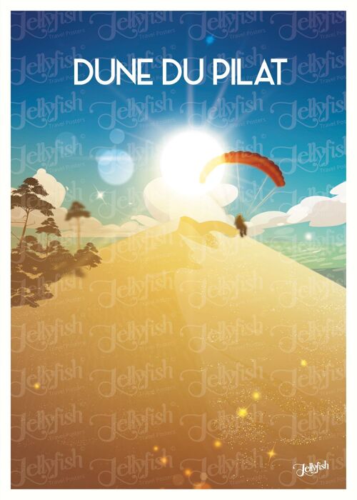 Affiche Dune du Pilat 40x30