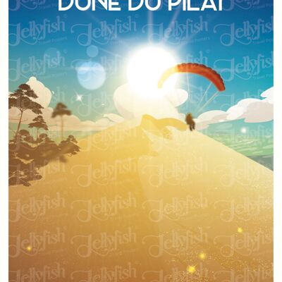 Affiche Dune du Pilat 40x30