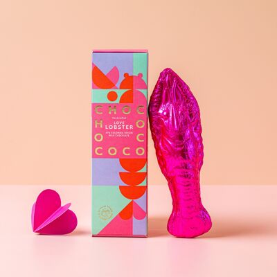 47% Colombia Milk Chocolate Valentines Lobster