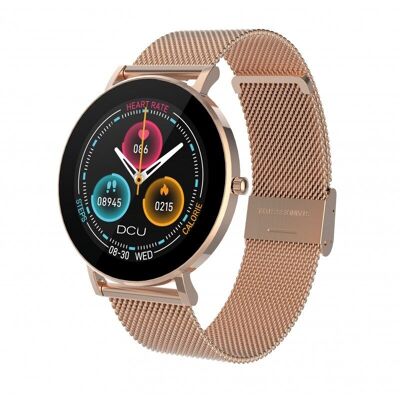 BOULEVARD rose gold smartwatch