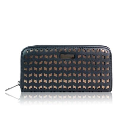 Cut-Out Long Purse