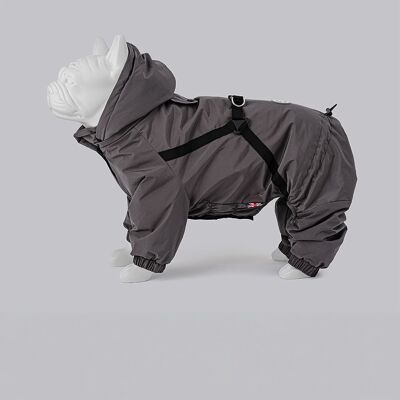 Winter Dog Snowsuit - Grey