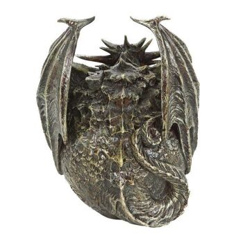 7.Ornement de crâne de dragon Draco de 5 pouces par Spiral Direct 3