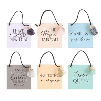 Set of 12  Modern Magic Hanging Signs