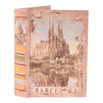 Caja libro 20 cm Barcelona