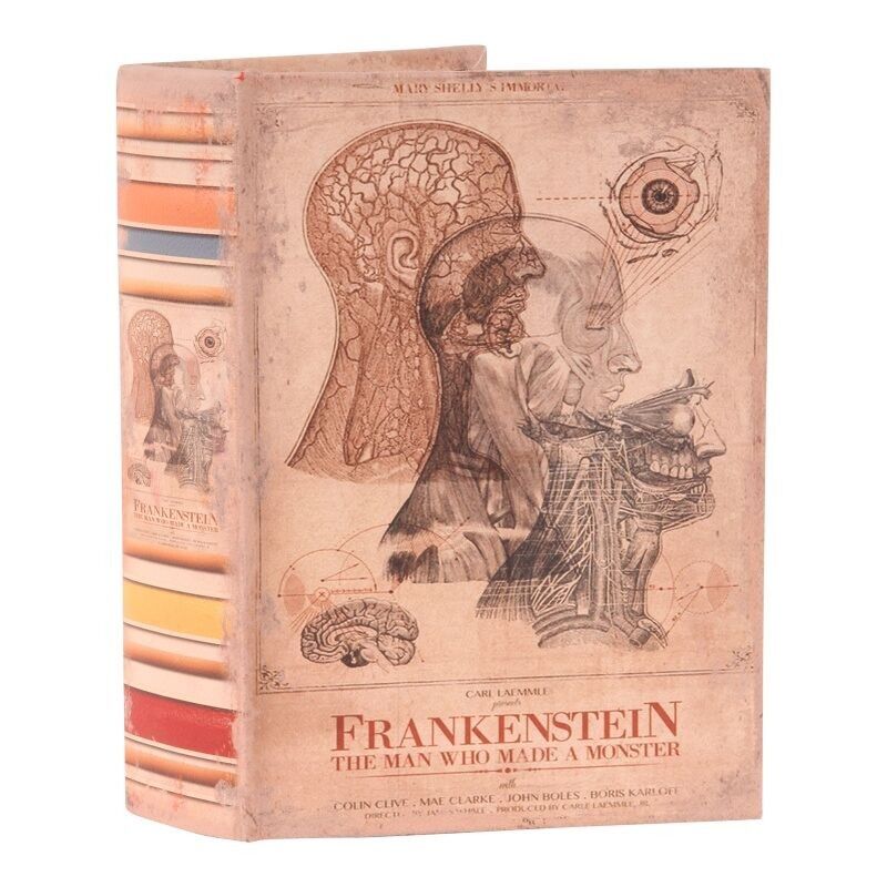 Scatola porta libri Frankenstein 23 cm