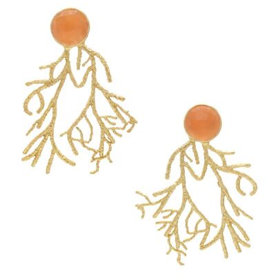 Orange Euriale Earrings