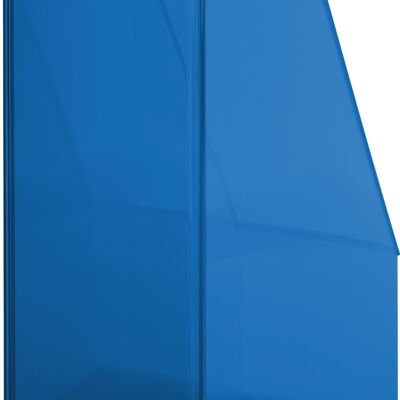 Stehsammler "the tower" DIN A4-C4 - blau transparent