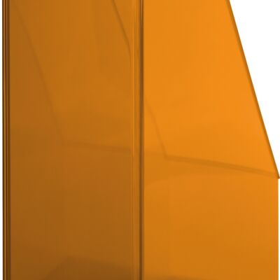 Stehsammler "the tower" DIN A4-C4 - orange transparent