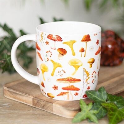 Tasse à imprimé champignon partout