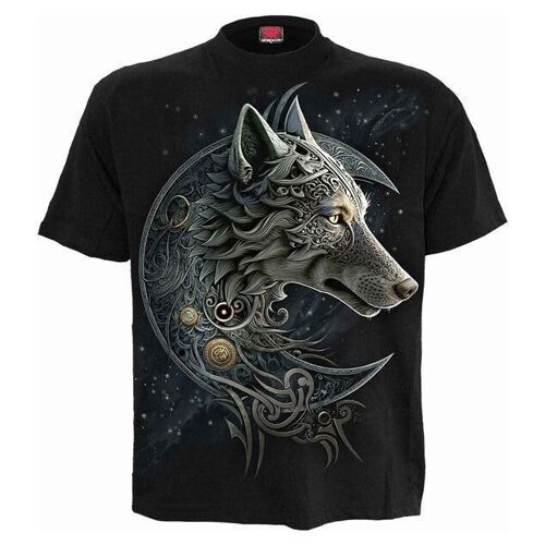 Celtic Wolf T-Shirt by Spiral Direct L