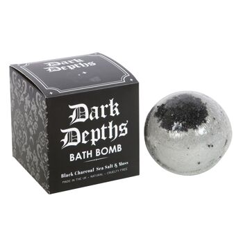 Bombe de bain au charbon noir Dark Depths 2