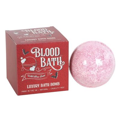 Bombe de bain à la rose sauvage pour bain de sang