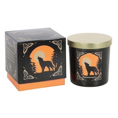Wolf Song' Empowerment Candle by Lisa Parker