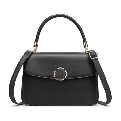 Emily Ring Clasp Shoulder Bag