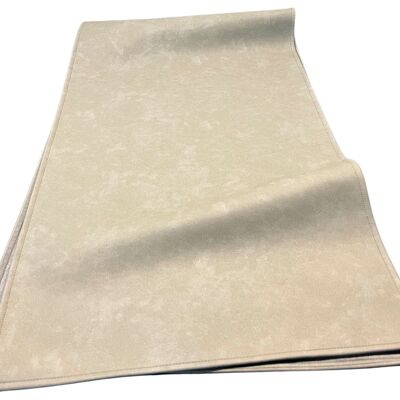 Dust Fb.120 gray - Handmade placemat / table runner