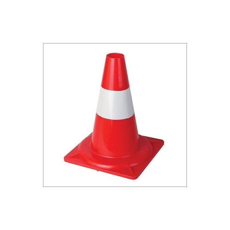 Cône Flexible Haest – 23 Cm – Caoutchouc – Bleu/Rouge/Jaune – Lot De 3