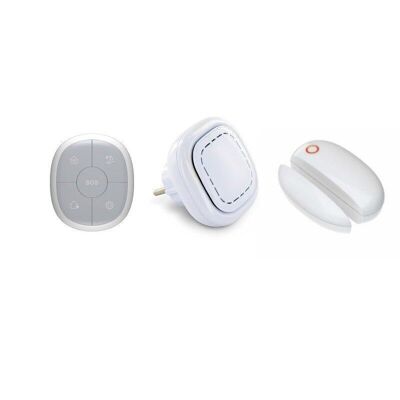 Casa wireless connessa 3 in 1: rilevamento intelligente dell'apertura del salvagente