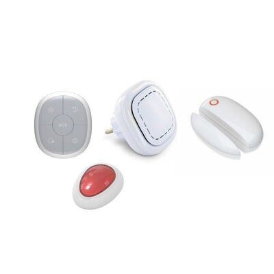 3 in 1 connected wireless home - opening detection and SOS lifebox smart