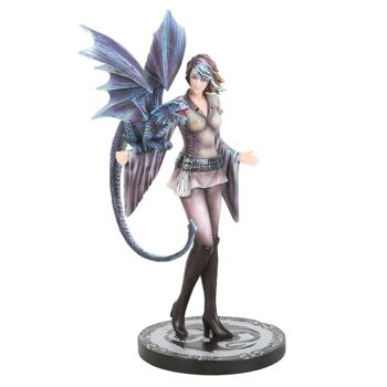 Figurine dresseur de dragon par Anne Stokes 2