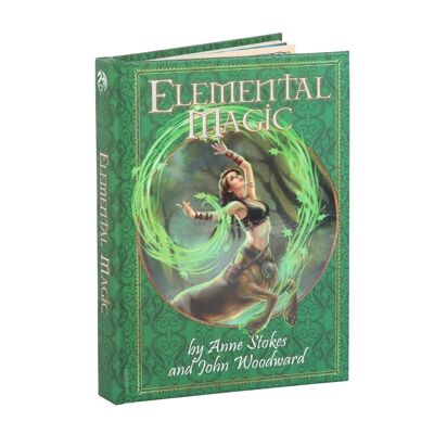 Libro de magia elemental de Anne Stokes y John Woodward