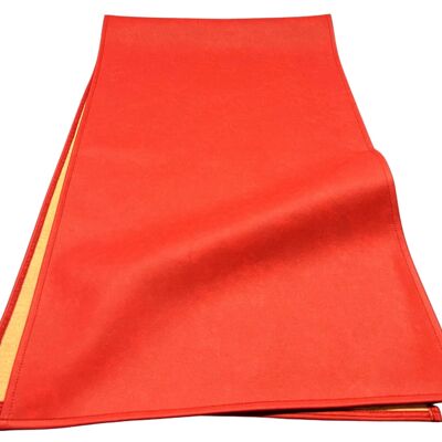 Dust Fb.845 red - Handmade placemat / table runner