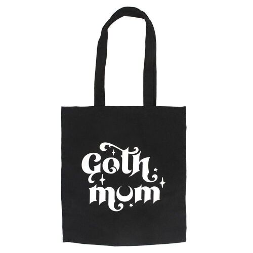 Goth Mum Polycotton Tote Bag