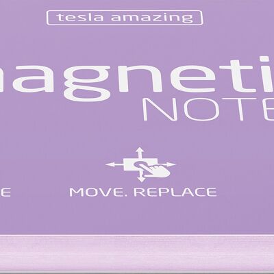 Haftnotizen "the magnetic note" 100 x 70 - pearl