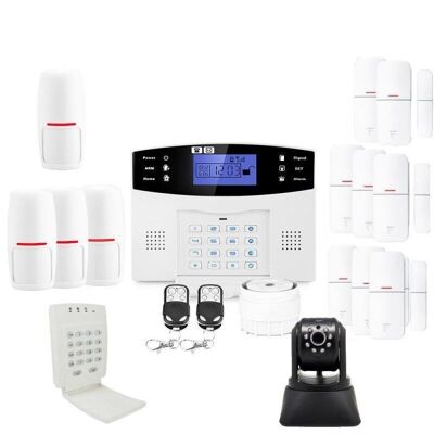 Home alarm with lifebox evolution kit ip5 ip camera